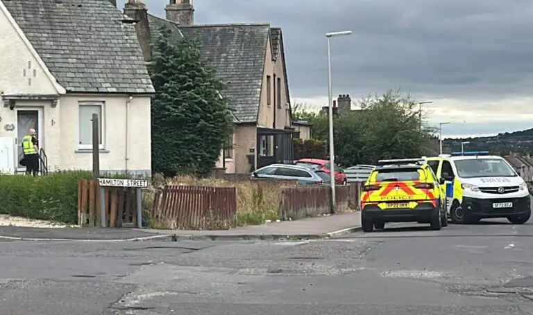 Police raid lochgelly