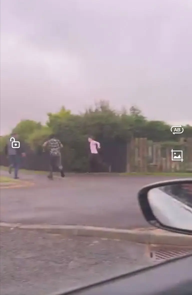 Video of car chase suspect getting drapped – Rosyth